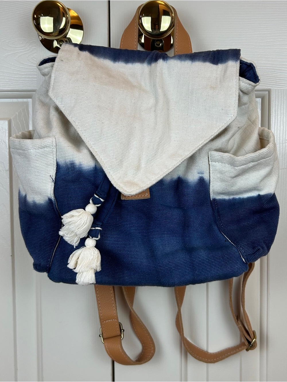 Mercado Global Canvas Backpack